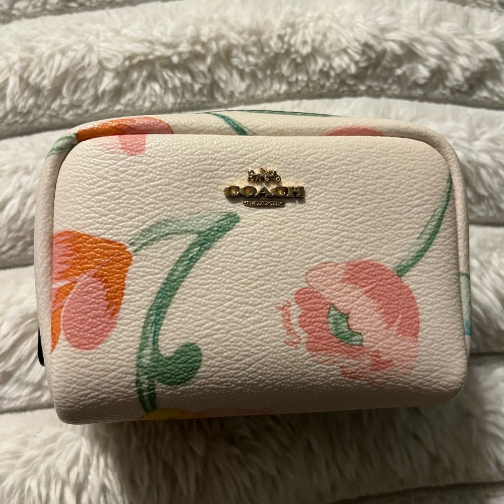 Coach Mini Boxy Cosmetic Case